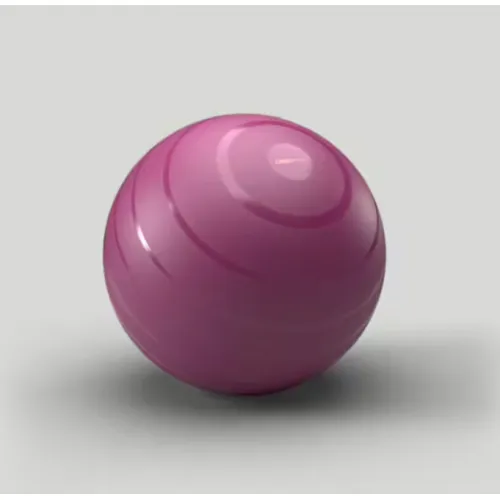 Lopta za pilates veličine 3 (75cm) roze