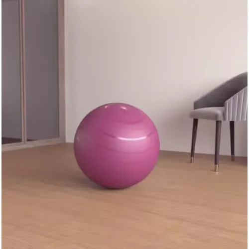 Lopta za pilates veličine S (55cm) roze