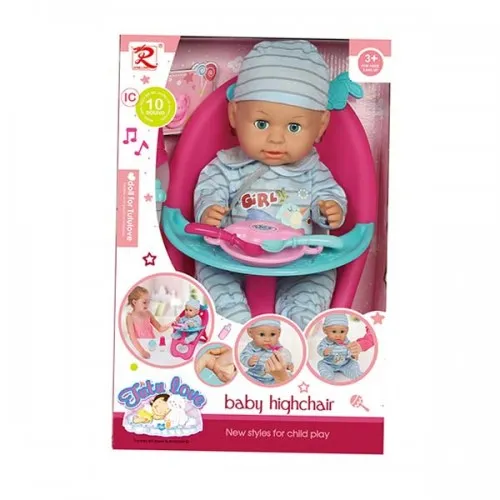 Lutka beba 35cm sa hranilicom i sa 10 zvukova 485372