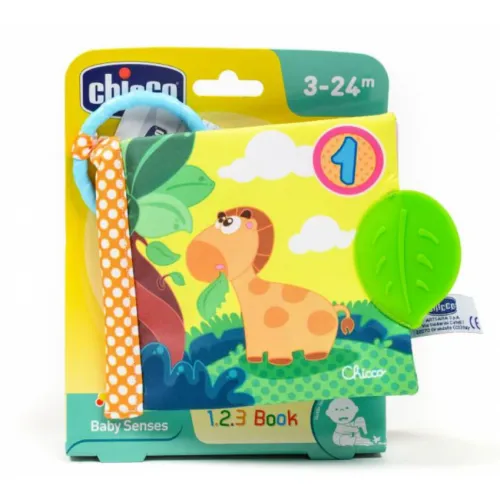 Mekana knjiga 1-2-3 Chicco