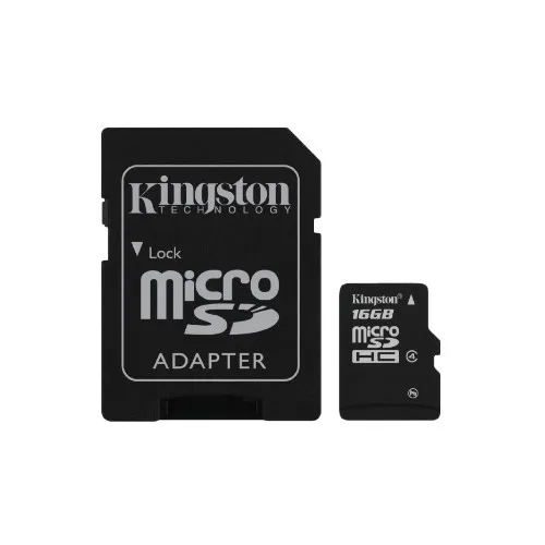Memorijska kartica sa adapterom 16GB mSd-16GB/CL4+Ad/King