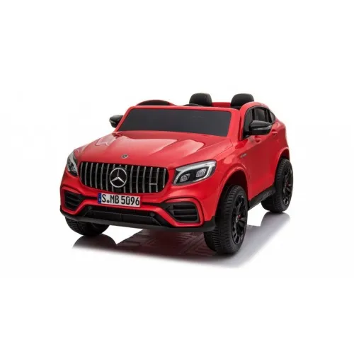 Mercedes Licenciran Dvosed 4x4 model 311/1 sa kožnim sedištima i mekim gumama  Metalik crveni