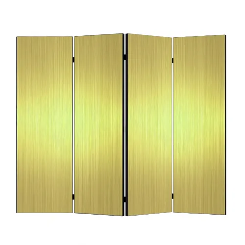 Metalik Gold paravan 5 krila 200x175cm