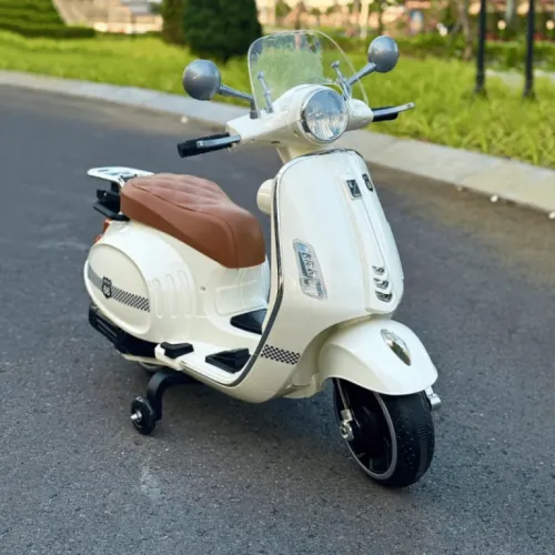 Motor na akumulator za decu Retro Bela