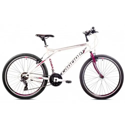 Mountain Bike Cobra 26 belo-ljubičasto 18