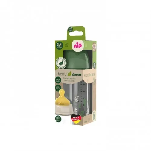 Nip green staklena flašica  240Ml zelena