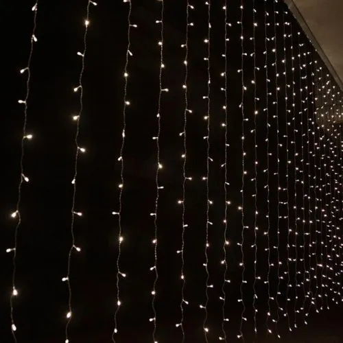 Novogodišnja LED zavesa 2x1m hladno bela