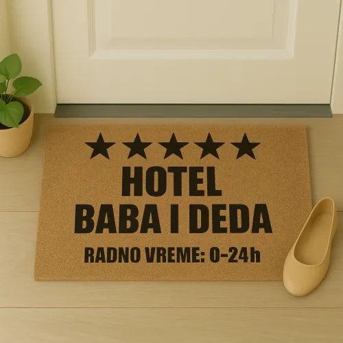 Otirač Hotel Baba i Deda
