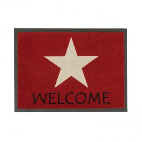 Otirač Stern Welcome red