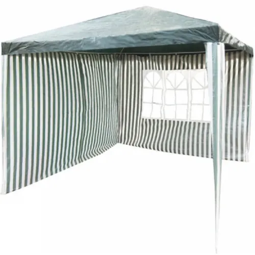 Paviljon sa Dve Stranice 3x3x2,5m Zeleno Beli