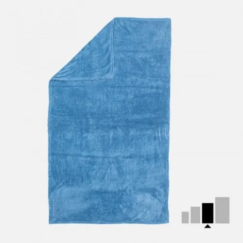 Peškir od mikrovlakana L  80x130 plavi