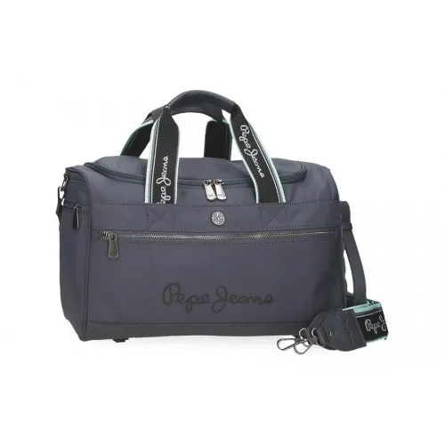 PEPE JEANS Putna torba tamno siva