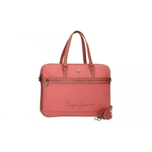 PEPE JEANS Torba za laptop koralna