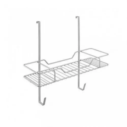 Polica organizator sa držačem daske za peglanje 49x18x44cm Metaltex