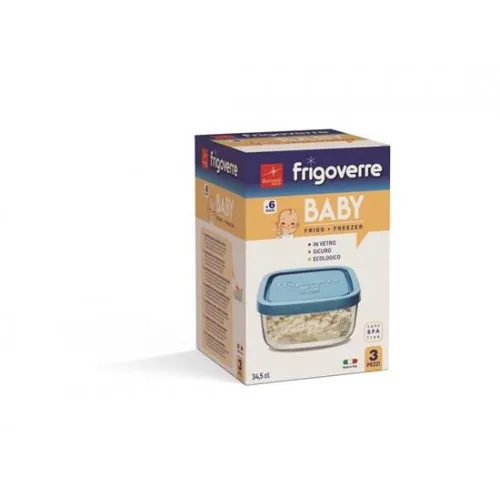 Posuda staklena Frigoverre system baby 3/1 34,5 cl 13x10 cm