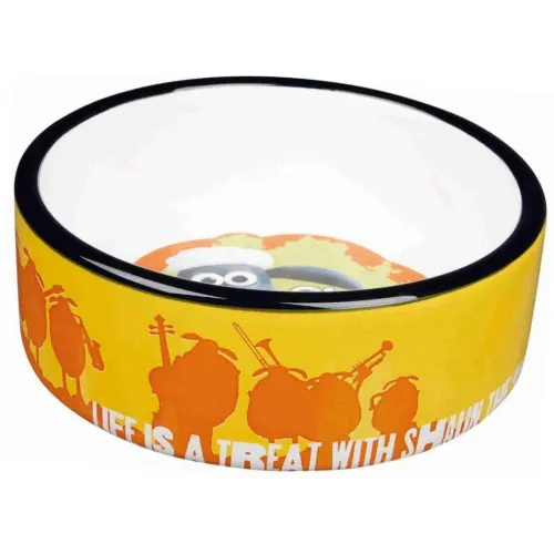 Posuda za psa Ovca žuta 12 cm