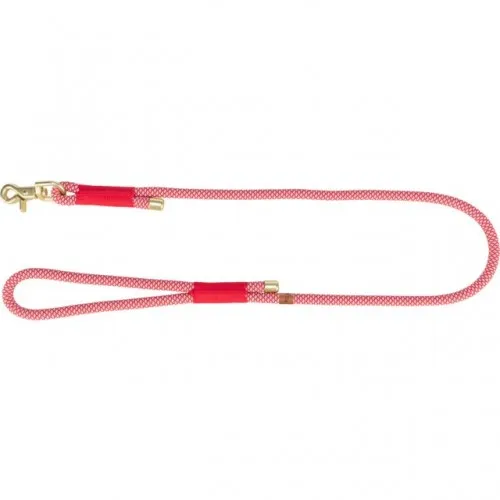 Povodac soft rope S XL 1m/10mm crveno/bež