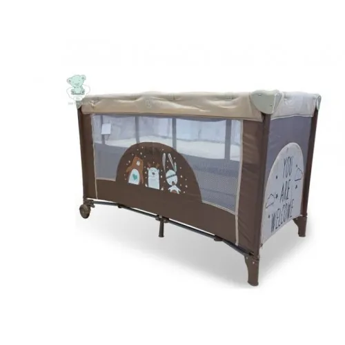 Prenosivi Krevetac Dream & Play 2 Nivoa P910BROWN