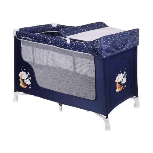 Prenosivi Krevetac San Remo 2 Nivoa Blue Good Night Bear