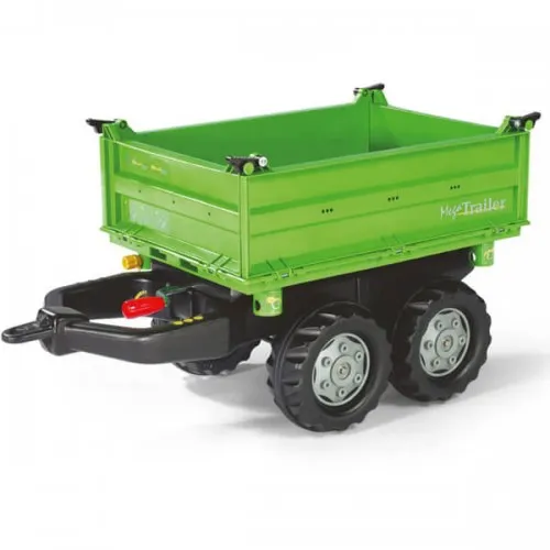 Prikolica RollyToys Mega Deutz zelena