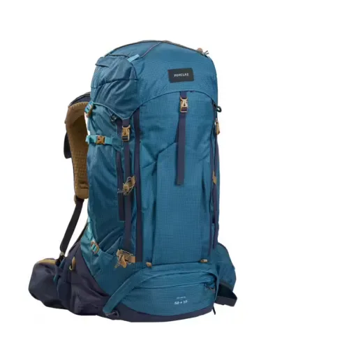 Ranac za treking Forclaz  muški 50+10L Blue