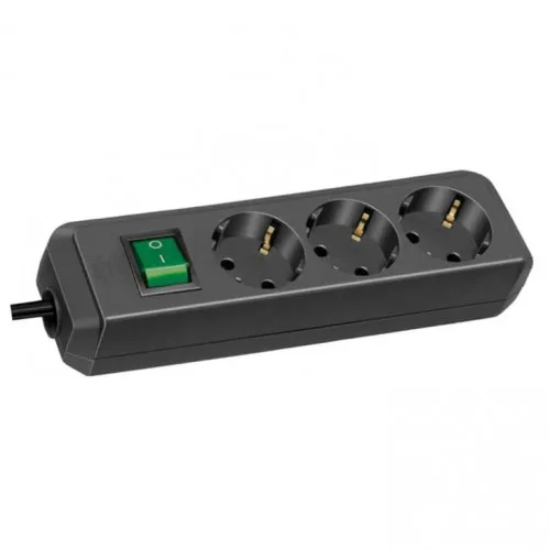 Razvodnik 5m sa 3 mesta 1.5mm2 + prekidač