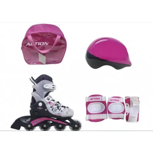 Roler pw-116a dalmatinac rozi set pvc abec5 m(34-37)