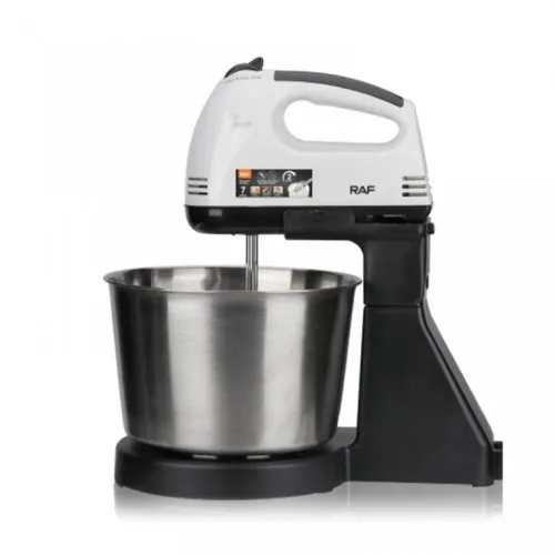 Ručni mikser sa posudom bela/inox 270W 2L RAF R.6637W