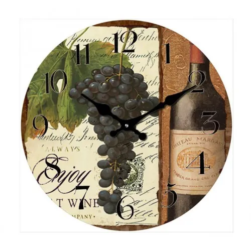 Sat zidni enjoy wine 30cm