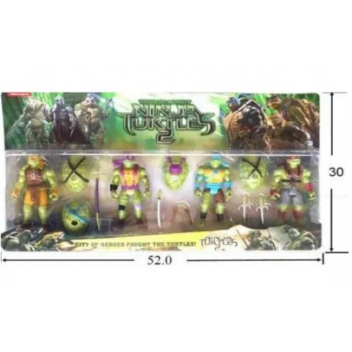 Set figura na blisteru nindza Kornjače 020784