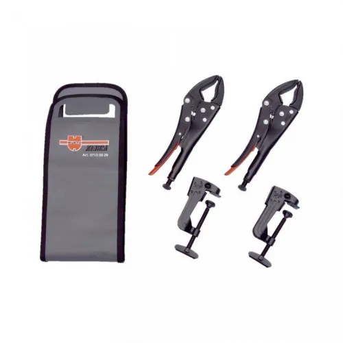 Set limarskih grip klešta sa stegama Zebra Wurth