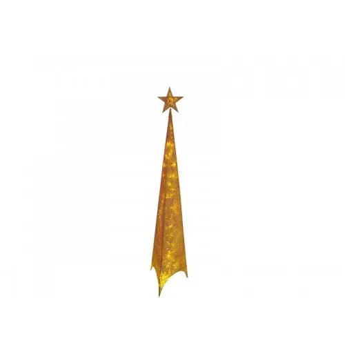 Shiny svetlucava jelka 150cm zlatna