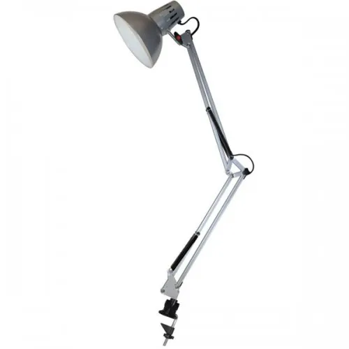 Stona tehnička lampa sa stegom Elit EL7944 srebrna