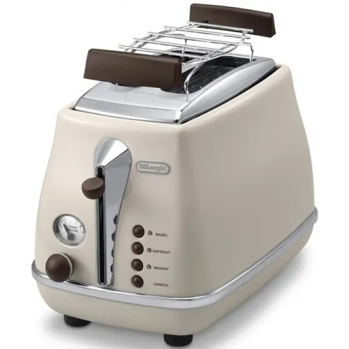 Toster DeLonghi  Icona Vintage CTOV 2103 bež