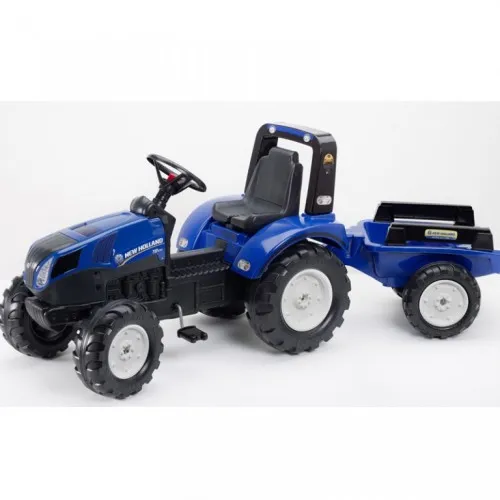 Traktor na pedale sa prikolicom Falk New Holland T8