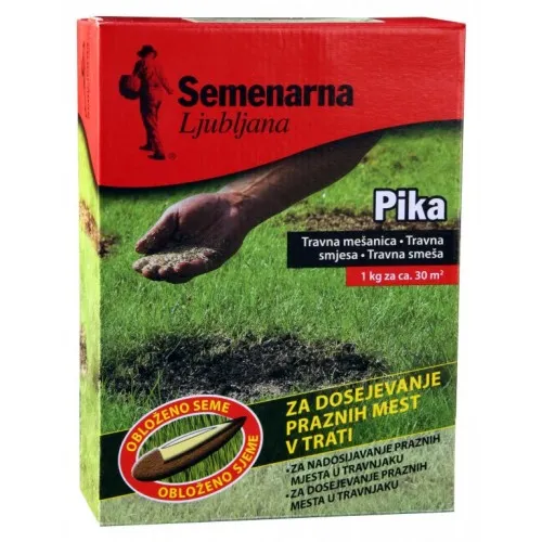 Travna smeša za obnovu travnjaka Semenarna Pika 1kg