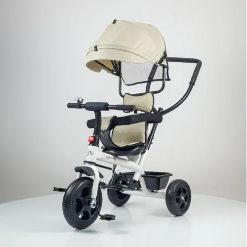 Tricikl Playtime model 415 Little bež/beli ram