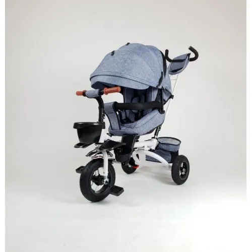 Tricikl sa rotirajućim sedištem - Jeans Happybike 420 Sivi