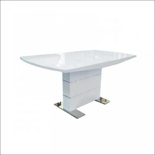 Trpezarijski sto MONA MDF Beli Visoki sjaj 877-305