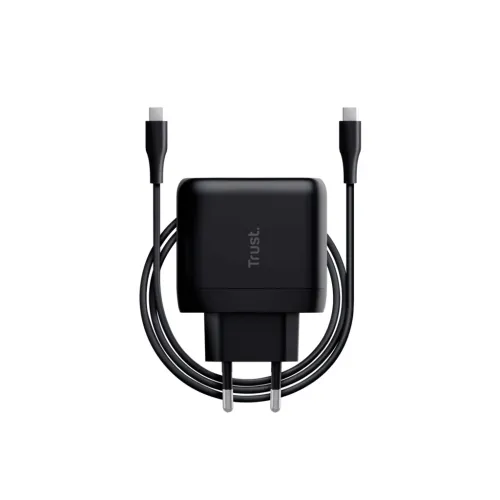 Trust Punjač Maxo 65W/USB-C/laptop/smartphone/tablet/2m USB-C kabel/crna