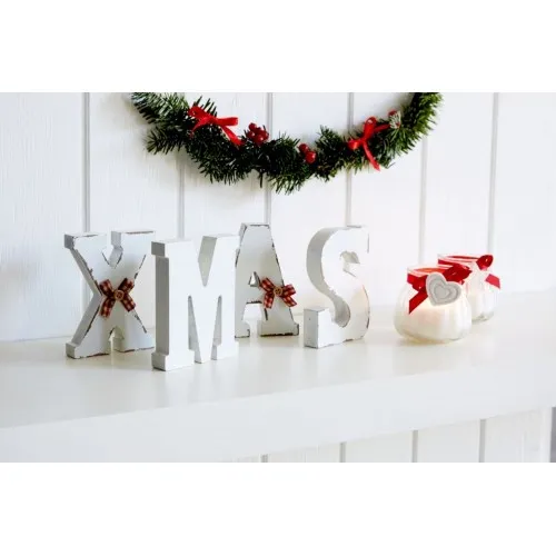 Ukrasna slova XMAS 4kom/p