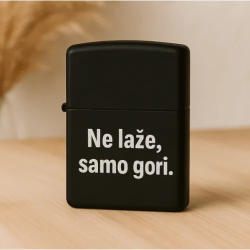 Upaljač Ne laže, samo gori