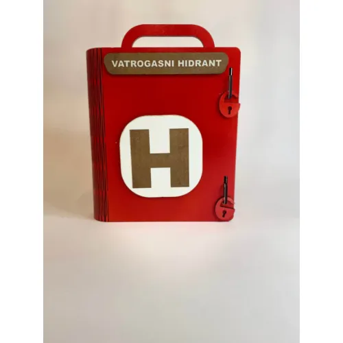 Vatrogasni hidrant - kutija i flaša
