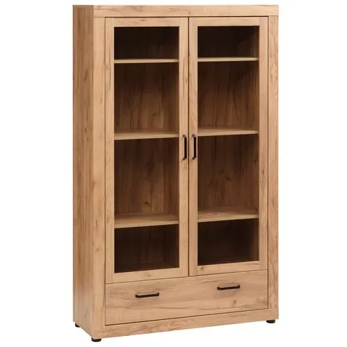 Vitrina  2 vrata  boja: hrast
