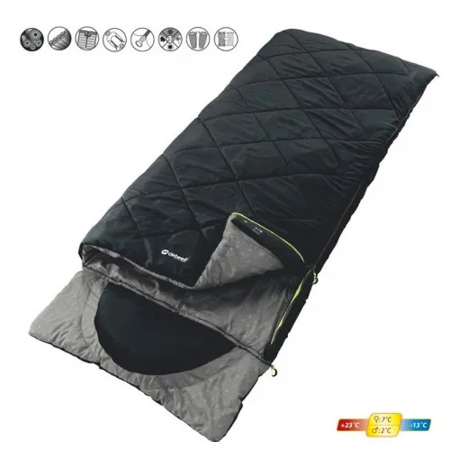 Vreća za spavanje Contour crna