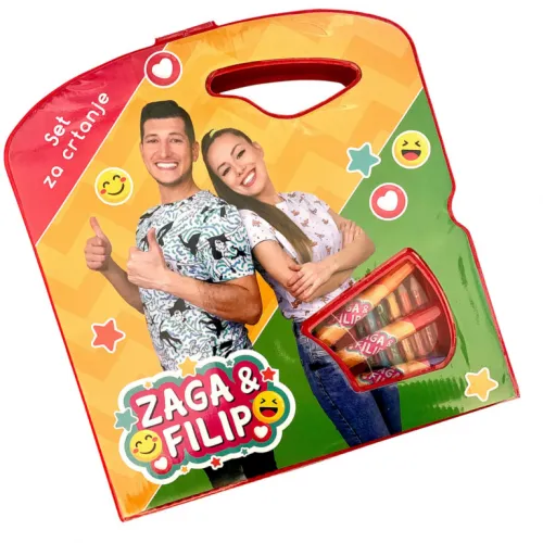 Zaga i Filip -  Set za crtanje