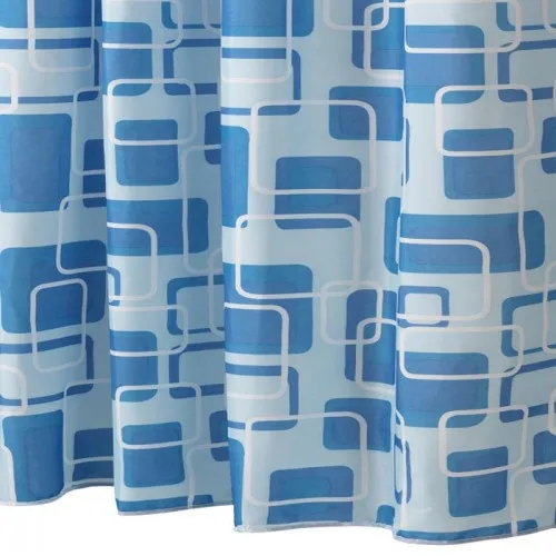Zavesa za kadu BLUE SQUARE 150 cm x 200 cm