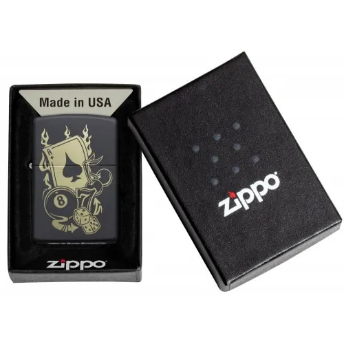 Zippo Up Gambling Design