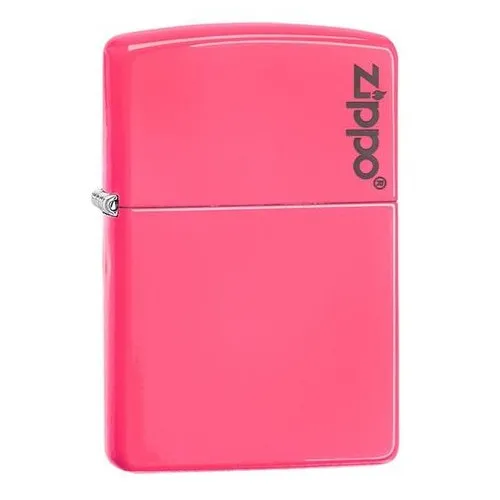 Zippo upaljač Neon Pink Zippo Logo
