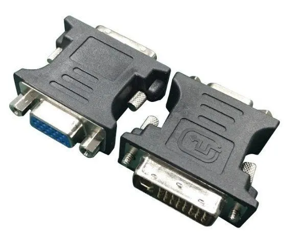 A-DVI-VGA-BK Gembird Adapter DVI-I 24+5-pin male to VGA 15-pin HD (3 rows) female black DVI-I